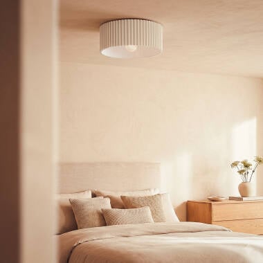 MARVANO plafondlamp in beige, afbeelding 3