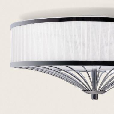 GANSARO cilindrische plafondlamp van metaal 40 cm, afbeelding 5