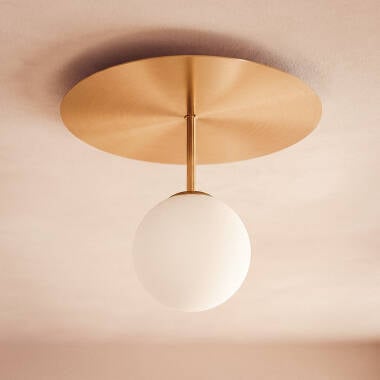 FRALVANO plafondlamp in goud, afbeelding 3