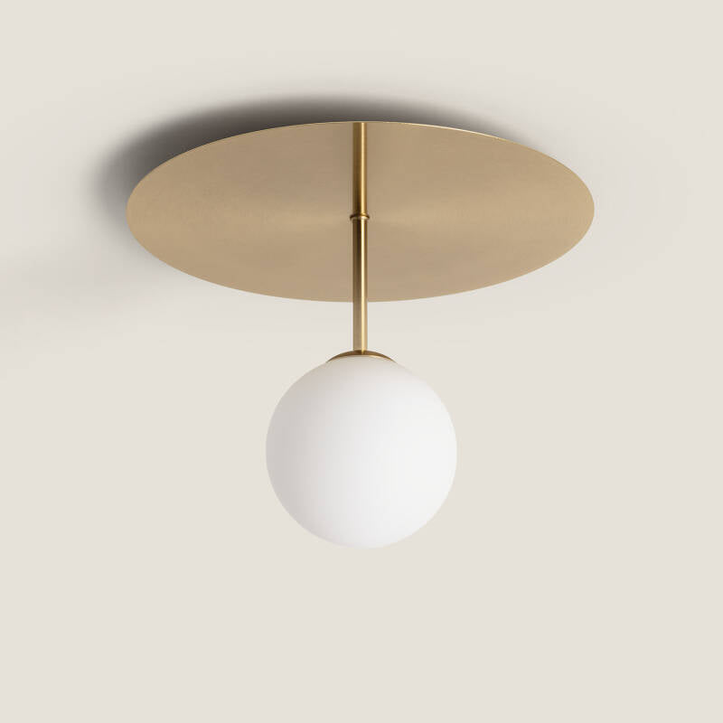 FRALVANO plafondlamp in goud, afbeelding 1