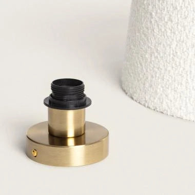OSTIVO ronde witte plafondlamp van stof, afbeelding 6