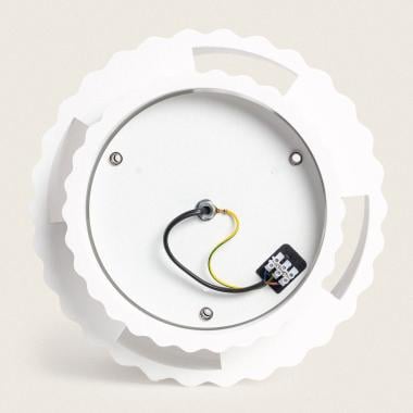 XENDIVO witte gipsen plafondlamp met dubbele kolom, afbeelding 6