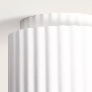 XENDIVO witte gipsen plafondlamp met dubbele kolom, afbeelding 4