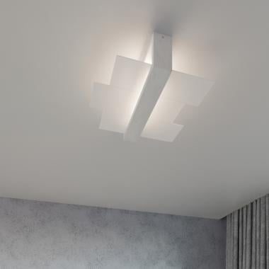 HERVANO vierkante houten plafondlamp, afbeelding 6