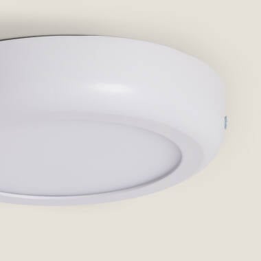 RIMTIVO rond LED opbouwpaneel in wit