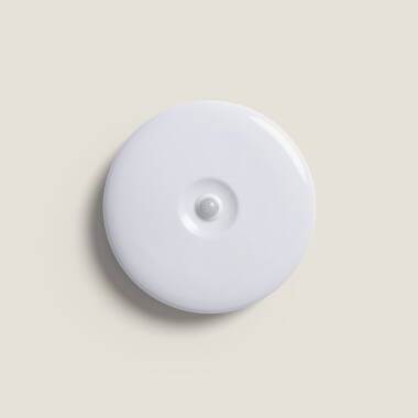 SETRIVO witte ronde plafondlamp met bewegingssensor