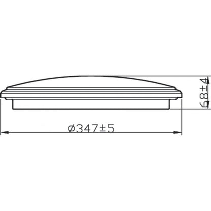 RASKAVO plafondlamp zilver, afbeelding 2