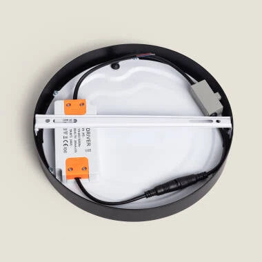 TORKIVO platte ronde LED plafondlamp van aluminium