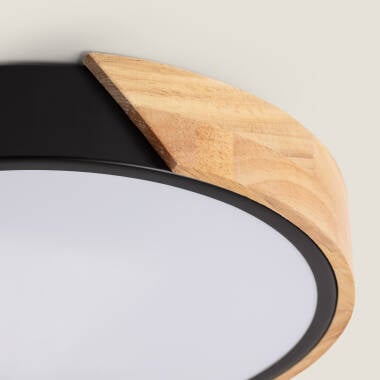 TEMBAVO LED plafondlamp in zwart, afbeelding 5