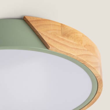 TEMBAVO LED plafondlamp in groen, afbeelding 4