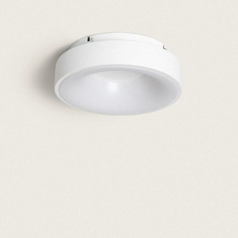 JORBAVO ronde LED plafondlamp van aluminium in wit