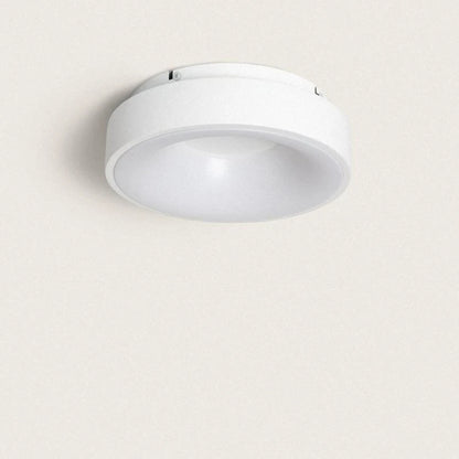 JORBAVO ronde LED plafondlamp van aluminium in wit