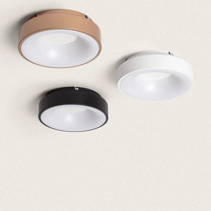 JORBAVO ronde LED plafondlamp van aluminium in wit