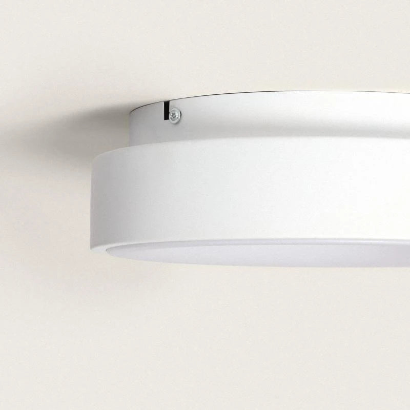 JORBAVO ronde LED plafondlamp van aluminium in wit