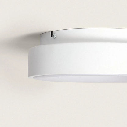 JORBAVO ronde LED plafondlamp van aluminium in wit