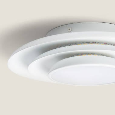 FOLARO ronde LED plafondlamp van metaal 30 cm, afbeelding 3
