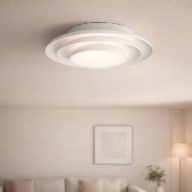 FOLARO ronde LED plafondlamp van metaal 30 cm, afbeelding 2