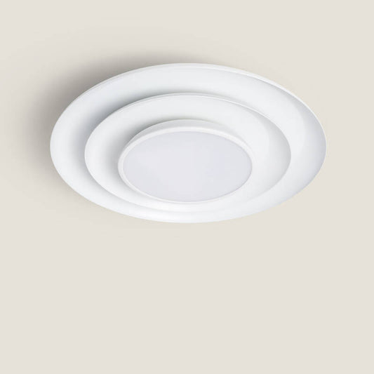 FOLARO ronde LED plafondlamp van metaal 30 cm in wit