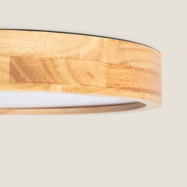 RENTAVO LED plafondlamp in hout, afbeelding 5