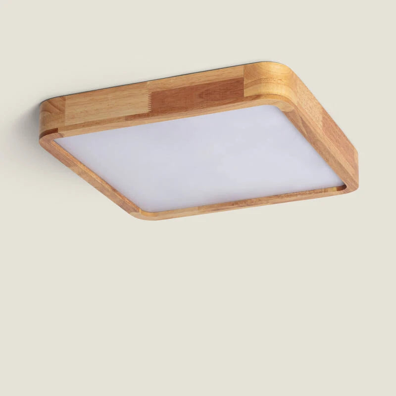 Fervaro plafondlamp in hout