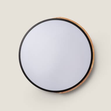 WIRMIVO ronde LED plafondlamp met houten rand, afbeelding 11