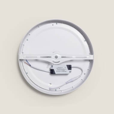 JEMRIVO rond LED opbouwpaneel in wit