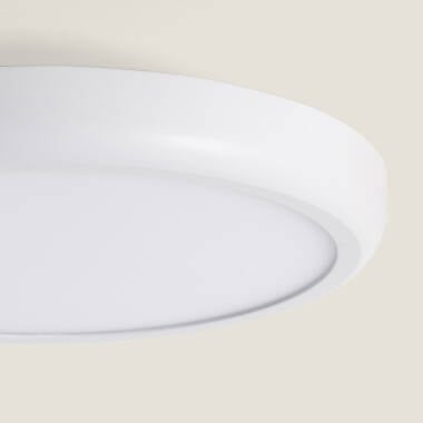 JEMRIVO rond LED opbouwpaneel in wit