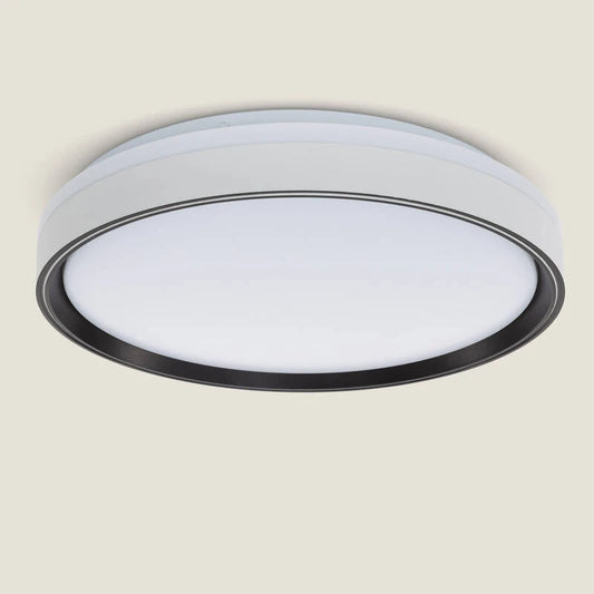 CANDIVO zwarte ronde LED plafondlamp van 40 cm