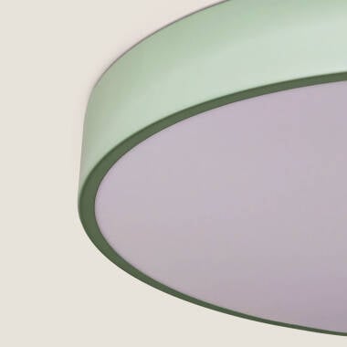 YERBANO LED plafondlamp in celadon groen, afbeelding 3