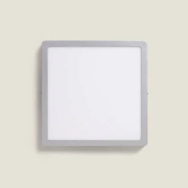 MIRNARO vierkante LED plafondlamp 28 cm in zilver, afbeelding 5