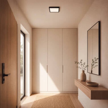 MIRNARO vierkante LED plafondlamp 28 cm, afbeelding 2