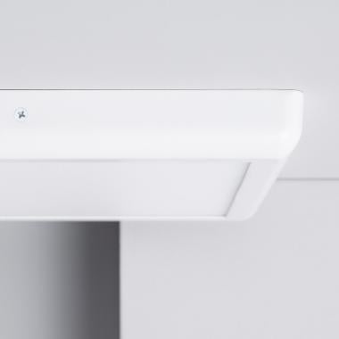 BRIVARO vierkante LED plafondlamp in wit, foto 3