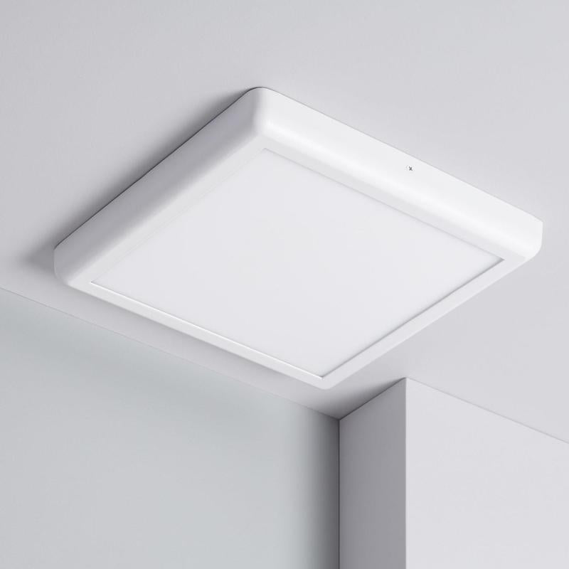 BRIVARO vierkante LED plafondlamp in wit