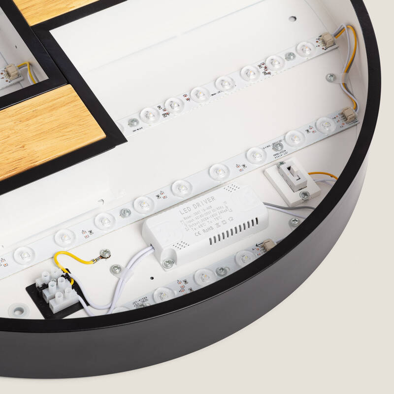 PELCANO ronde LED plafondlamp van metaal