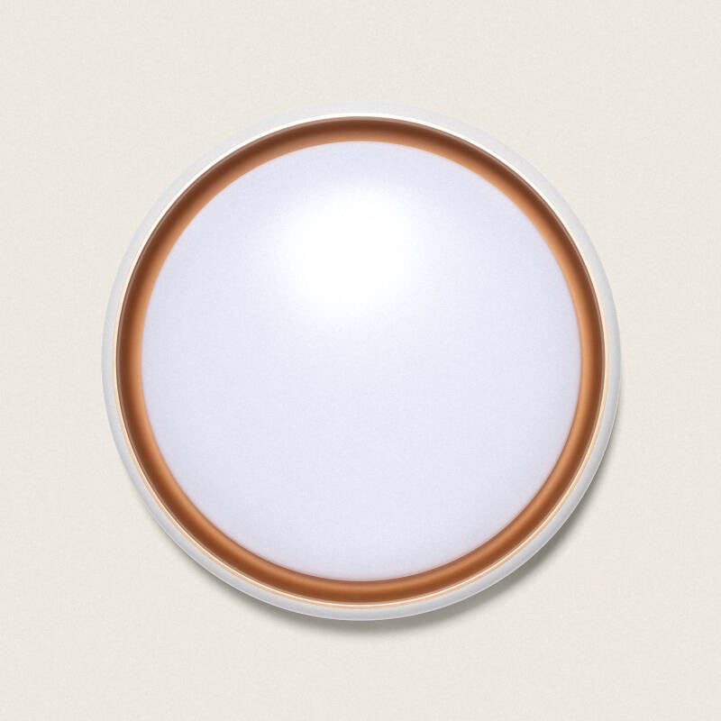 VENKIVO platte ronde LED plafondlamp in wit