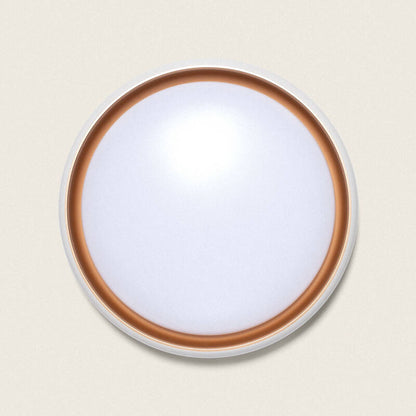 VENKIVO platte ronde LED plafondlamp in wit