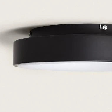 UNDARO plafondlamp brandend aan het plafond