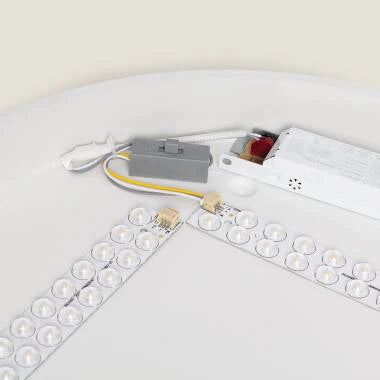 BRUSIVO ronde LED plafondlamp van metaal 40 cm