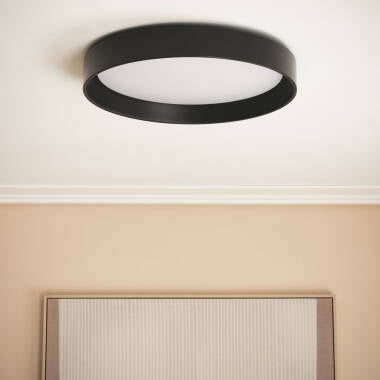 CRENAVO LED plafondlamp in zwart, afbeelding 4