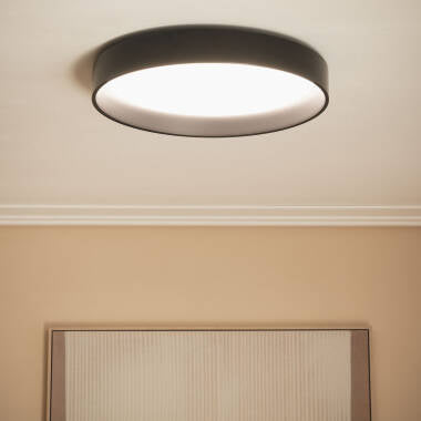 CRENAVO LED plafondlamp in zwart, afbeelding 2