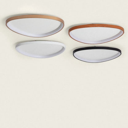 VANLARO ovale platte LED plafondlamp, foto 4