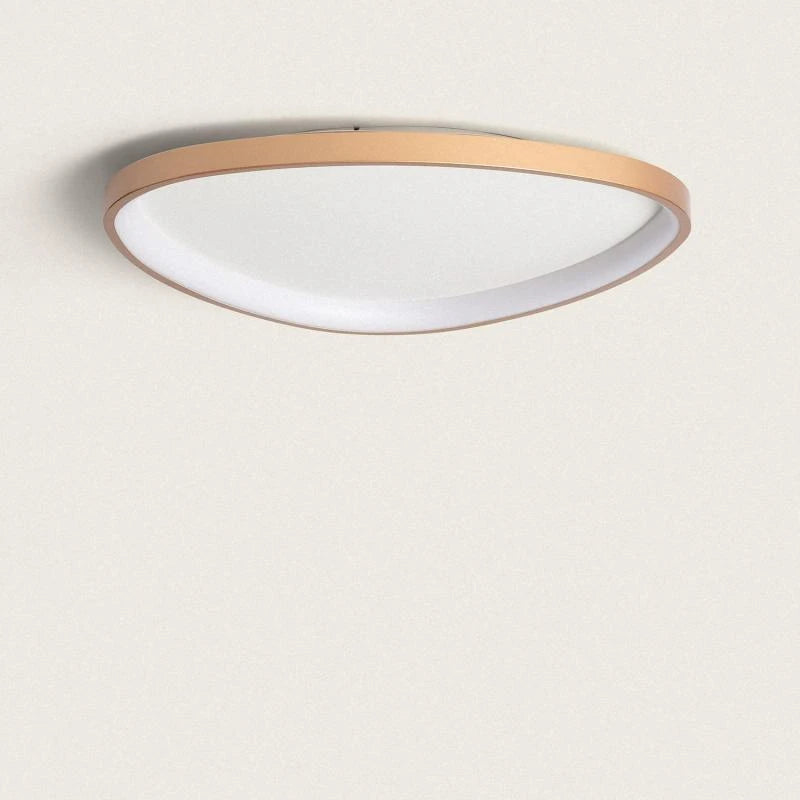 VANLARO ovale platte LED plafondlamp