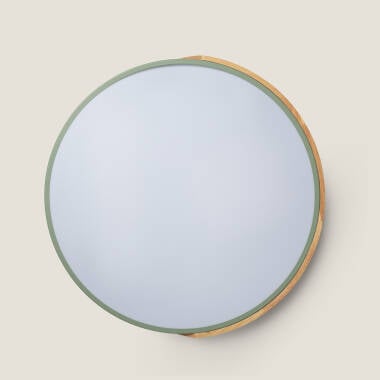 YULMIVO ronde LED plafondlamp met houten rand, afbeelding 17