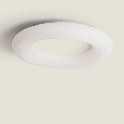 JULBARO ronde witte LED plafondlamp