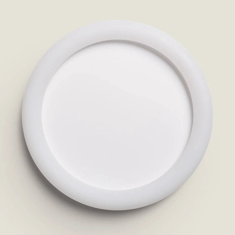 SARBIVO witte ronde LED plafondlamp van metaal 51 cm
