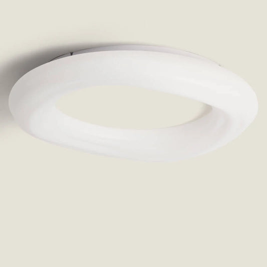 PRUSTARO grote ronde witte LED plafondlamp