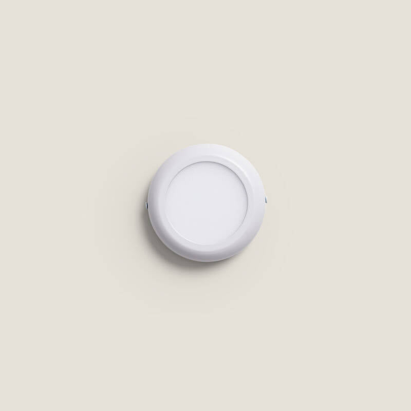 KOLZIVO rond LED opbouwpaneel in wit