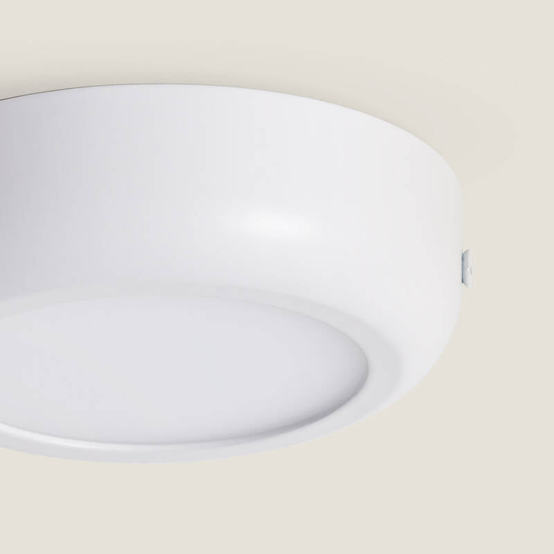 KOLZIVO rond LED opbouwpaneel in wit