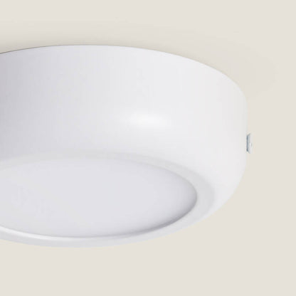 KOLZIVO rond LED opbouwpaneel in wit
