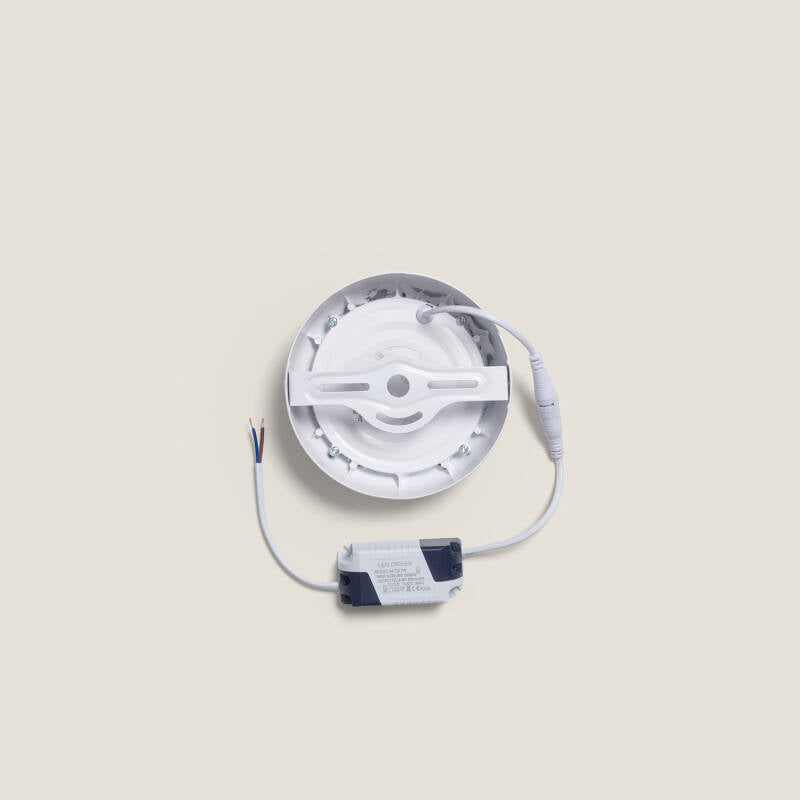 KOLZIVO rond LED opbouwpaneel in wit
